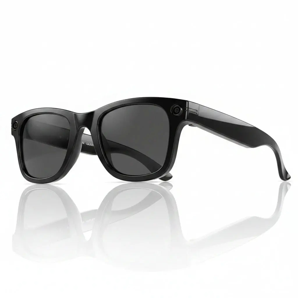 New Smart Glasses with Camera Video Recording - GlowNestTechBlack sunglassesNew Smart Glasses with Camera Video Recording