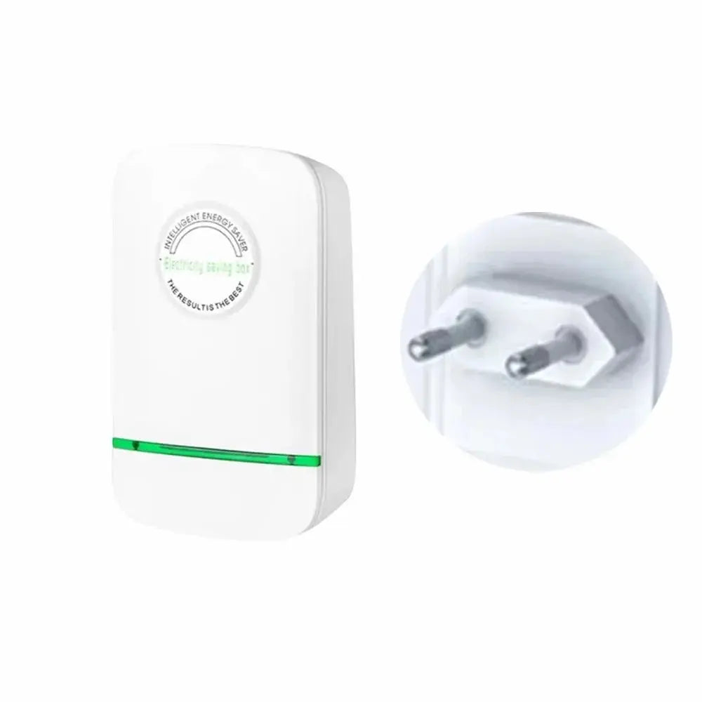 Smart Electricity Saver Plug - GlowNestTechWhiteEU90 - 250VSmart Electricity Saver Plug